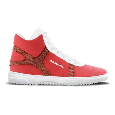 Sneakers Barefoot Barebarics - Hifly - Red & White