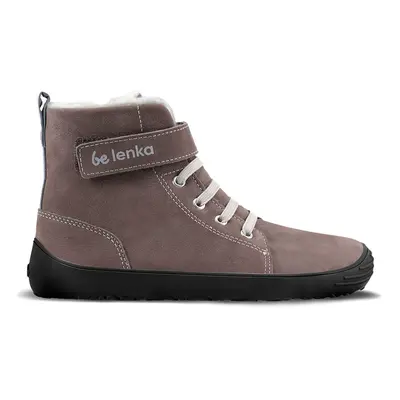 Chaussures l'hiver enfants barefoot Be Lenka Winter Kids - Chocolate