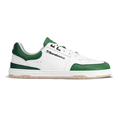 Barefoot Sneakers Barebarics Wave - White & Dark Green