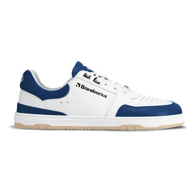 Barefoot Sneakers Barebarics Wave - White & Dark Blue