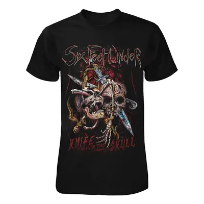 tee-shirt métal pour hommes Six Feet Under - Knife thru the Skull - ART WORX