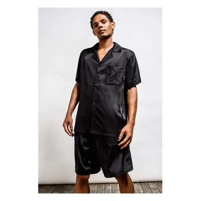 Pyjama (ensemble) pour hommes KILLSTAR - Brimstone Unisex - Noir