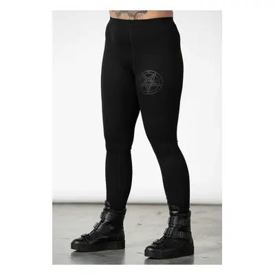 Pantalon pour femmes (leggings) KILLSTAR - Terminal Force Running - Noir