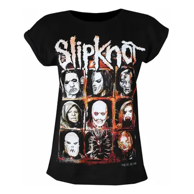 tee-shirt métal pour femmes Slipknot - The End So Far Group Squares - NNM