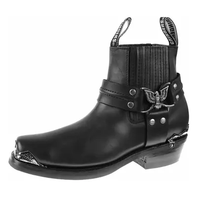 bottes en cuir pour hommes - GRINDERS - EAG-LO-BLA