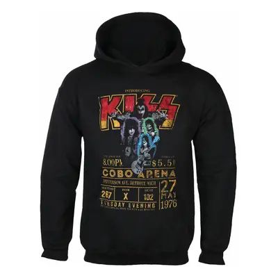 sweat-shirt avec capuche pour hommes Kiss - Cobra Arena '76 - ROCK OFF - KISSECOHD01MB