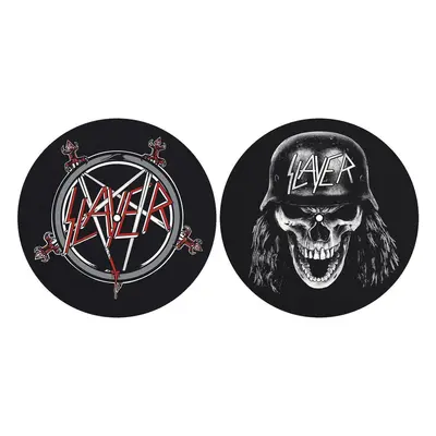 Tampon lecteur vinyles (ensemble de 2pcs) SLAYER - PENTAGRAM - VVEHRMACHT - RAZAMATAZ