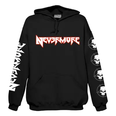 sweat-shirt avec capuche pour hommes Nevermore - Tribalskull - ART WORX