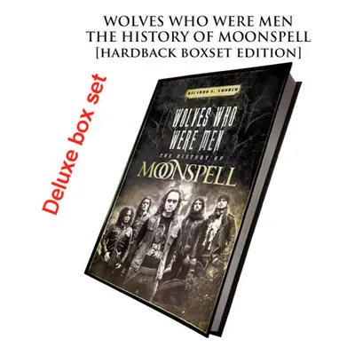 Livre (coffret cadeau) Moonspell - Wolves Who Were Men (Coffret de luxe relié signé)