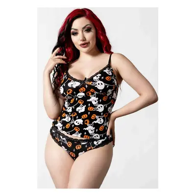 Débardeur (pyjamas) pour femmes KILLSTAR - Haunted Pumpkin Cami - Noir