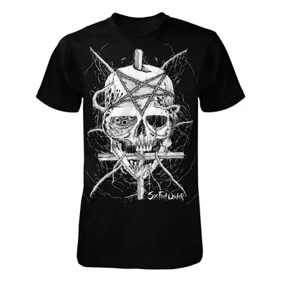 tee-shirt métal pour hommes Six Feet Under - Penta Skull - ART WORX