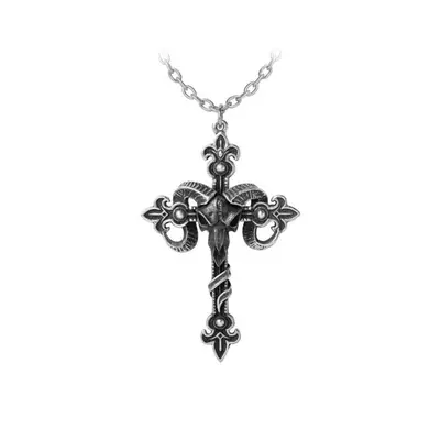 Collier ALCHEMY GOTHIC - Croix de Baphomet