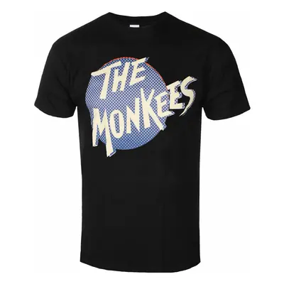 tee-shirt métal pour hommes Monkees - Retro Dot Logo BL - ROCK OFF - MONKTS02MB