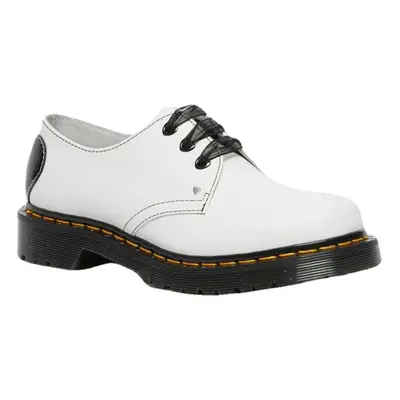 Bottes pour femmes DR. MARTENS - Hearts - blanc / noir