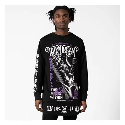 sweat-shirt sans capuche pour hommes - Dream Longline - KILLSTAR - KSRA004624