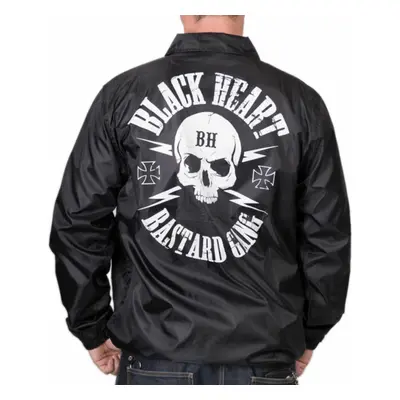 Veste pour homme BLACK HEART - BASTARD SKULL - NOIR