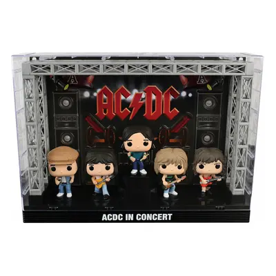 Figurines (ensemble) AC/DC - POP! Des moments DLX Figurine en vinyle 5-Pack AC/DC en concert