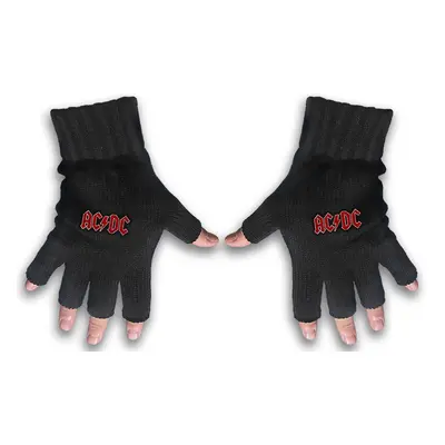 gants mitaines AC / DC - Logo - FG011 - RAZAMATAZ