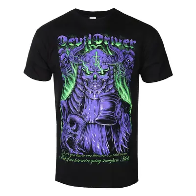 tee-shirt métal pour hommes Devildriver - JUDGE NEON - PLASTIC HEAD - PHDDDTSBJUD