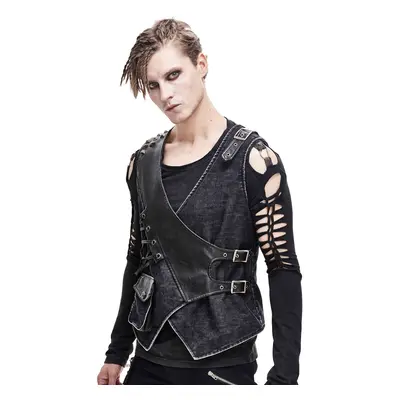 Gilet pour homme DEVIL FASHION - Band Punk/Rock