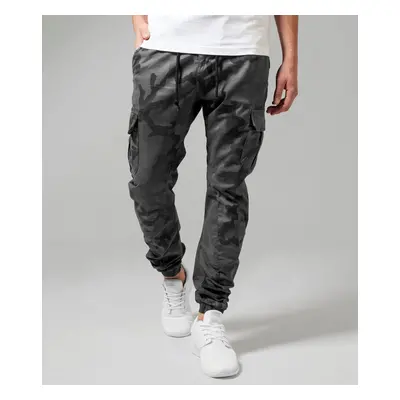 Pantalon pour hommes URBAN CLASSICS - Camo Cargo Jogging