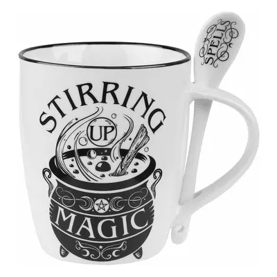 Mug avec cuillère ALCHEMY GOTHIC - Stirring Up Magic