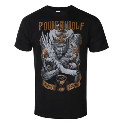 tee-shirt métal pour hommes Powerwolf - Wolf vs Angel Black - NNM