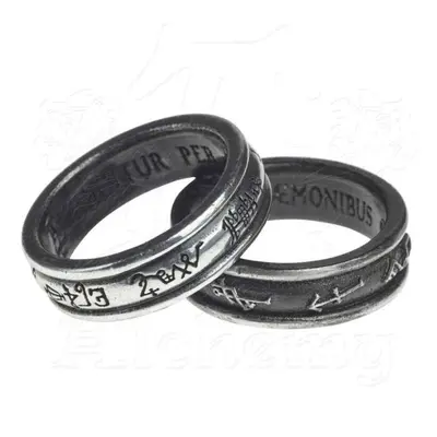 Bague ALCHEMY GOTHIC - Demon Black & Angel White