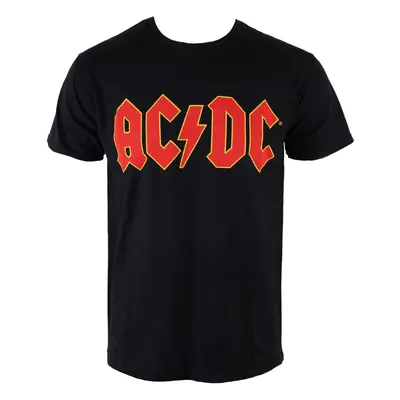 tee-shirt métal pour hommes AC-DC - Logo - ROCK OFF - ACDCTS02MB