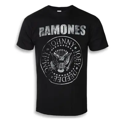 tee-shirt métal pour hommes Ramones - Seal Hey Ho - ROCK OFF - RATS45MB