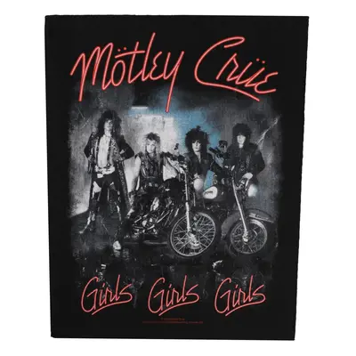 Patch (grand) Mötley Crüe - GIRLS, GRILS, GIRLS - RAZAMATAZ