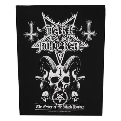 Patch (grand) DARK FUNERAL - ORDER OF THE BLACK HORDES - RAZAMATAZ