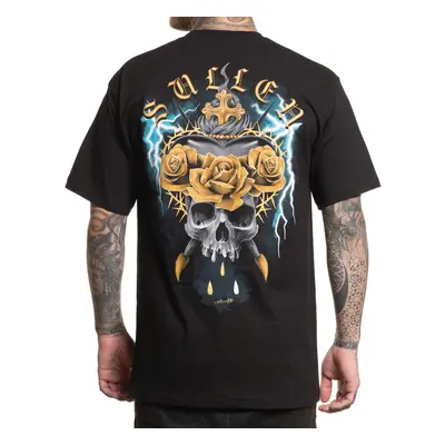 t-shirt hardcore pour hommes - TRITON ROSE - SULLEN - SCM6381_BK