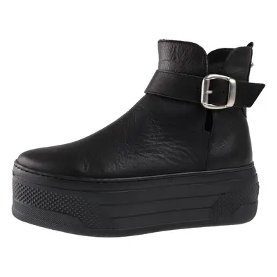 Chaussures à plateforme pour femmes - ALTERCORE - Eve Black