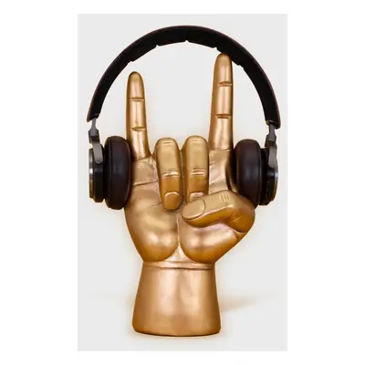 Support pour casque d'écoute (décoration) SUCK UK - GOLD ROCK ON