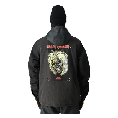 Veste d'hiver pour homme (SNB) Iron Maiden - Noir