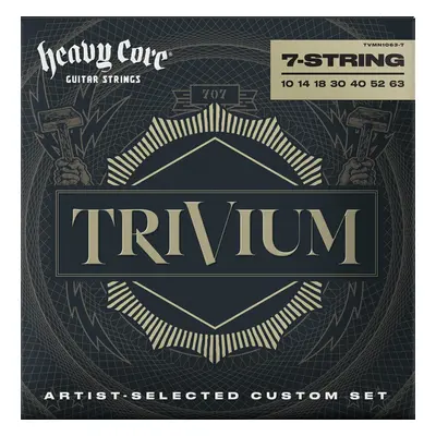 Dunlop TVMN10637 String Lab Trivium 7-String Cordes pour guitares électriques