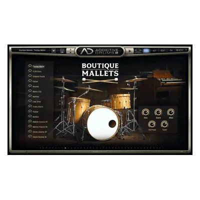 XLN Audio AD2: Boutique Mallets (Produit numérique)