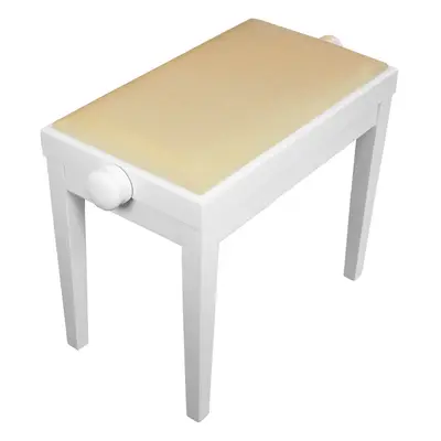 Bespeco SG Tabouret de piano en bois White