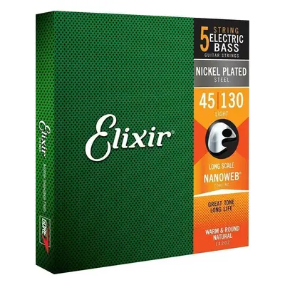 Elixir NanoWeb Light Jeux de cordes basses