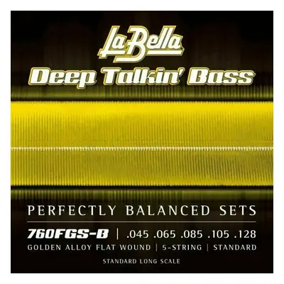 La Bella 760FGS-B Deep Talkin' Bass Standard Jeux de cordes basses