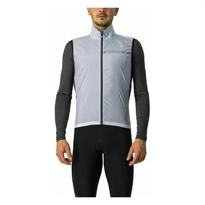 Castelli Squadra Stretch Gilet Silver Gray/Dark Gray