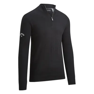 Callaway Windsper 1/4 Zipped Black Ink Pull