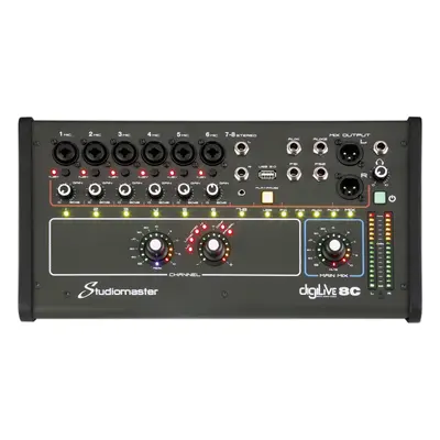 Studiomaster DigiLive 8C Table de mixage numérique