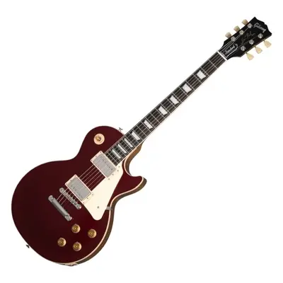 Gibson Les Paul Standard 50s Plain Top Sparkling Burgundy Guitare électrique