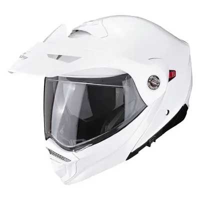 Scorpion ADX-2 SOLID Pearl White Casque