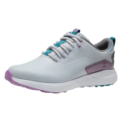 Footjoy Performa Grey/White/Purple Chaussures de golf pour femmes