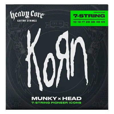 Dunlop KRHCN1065 String Lab Korn 7-String Cordes pour guitares électriques