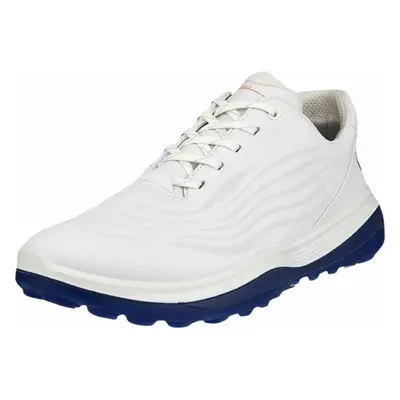 Ecco LT1 White/Blue Chaussures de golf pour hommes