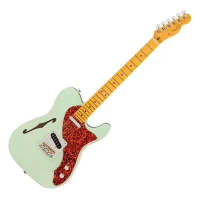 Fender FSR American Professional II Telecaster Thinline MN Transparent Surf Green Guitare électr